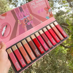 3Q beauty Matte lip gloss Pack of 12 long lasting waterproof