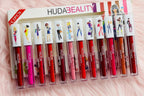 Huda Beality Matte Lip gloss waterproof long lasting- Pack of 12