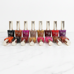 Pack of 12 Permanent Gell Nail Paints