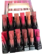 Huda Beality Matte Lipstick - Creamy & Long Lasting Lipstick - Pack of 12