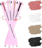 4-in-1 Makeup Pencil – Multi-Functional Beauty Pen (Eyebrow, Eyeliner, Lip Liner & Highlighter)