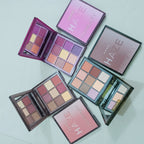 Huda Beauty Eyeshadow palette 9 Colors Highly Pigmented