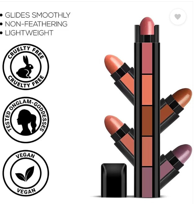 5 in 1 Lipstick Origional Matte lipsticks