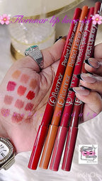 Flormar Lip Pencils matte finish nude shades pack of 12