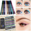 Flormar Glitter Lip & Eye Liner Pencils – Waterproof, Long-Lasting Shimmer Colors  Pack of 12