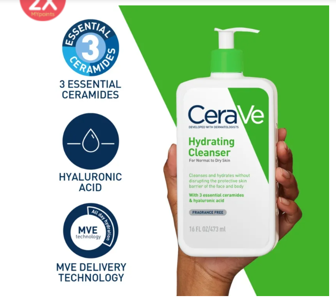 Cerave Hydrating Facial Cleanser 237ML