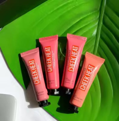 3 PC Lip Gloss Peel off Lip Gloss Lip Tint cheek heet ,cheek blush