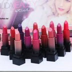 Huda Beality Matte Lipstick - Creamy & Long Lasting Lipstick - Pack of 12