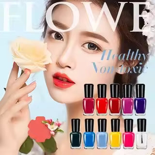 Nail paint Pack of 24 peel off nail paint nail polish