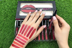 Huxia Beauty Matte Liquid Lip Gloss - Waterproof & Long Lasting - Pack of 12