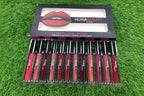 Huxia Beauty Matte Liquid Lip Gloss - Waterproof & Long Lasting - Pack of 12