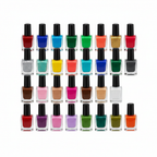 i need square shape nail polish with black cap 24pcs in medium size